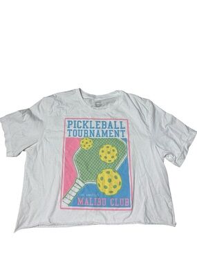 Social Culture Malibu Club Pickleball Tournament Graphic Tee